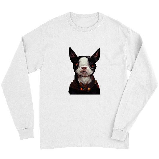 Dog Staffordshire Bull terrier Halloween Long Sleeves
