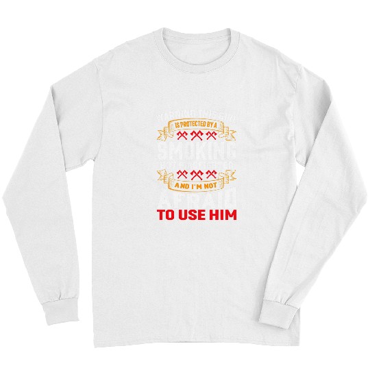 Fireman Firefighter This Girl Is Protected By A Hot Firefighter Girlfriend 2 Firemen Long Sleeves