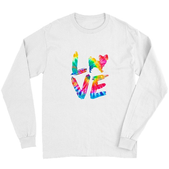 Chion Tie Dye Love Dog Mom Dad Long Sleeves