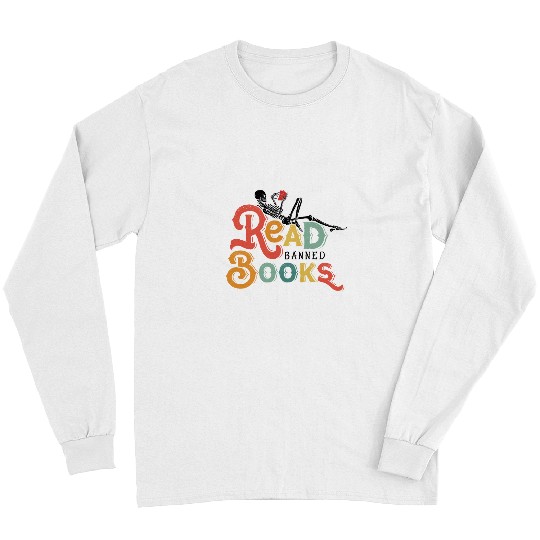 Reading Book I Read Banned Books Week Librarian Freadom Reader Nerd Men 2 9 Reader Long Sleeves