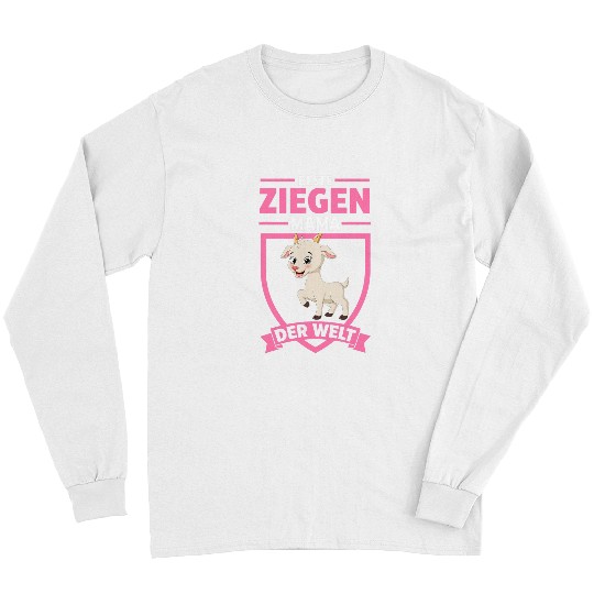 Goats Lover Mum Mother Mothers Day Peasant Goat Long Sleeves