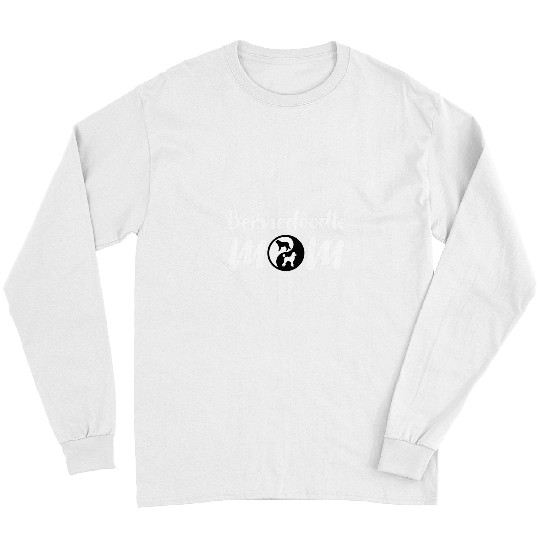 Bernedoodle Mom Pet Owners Lovers Mum Bernedoodle Dog Long Sleeves
