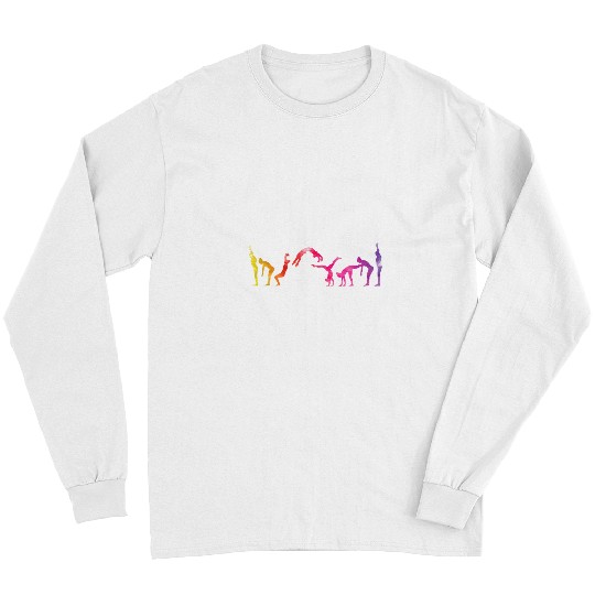 Gymnastics Art Competitive Sport Gymnastic Painting Long Sleeves