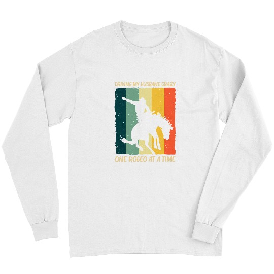 Cool Rodeo For Women Mom Barrel Racing Horse Riding Cowboy Long Sleeves