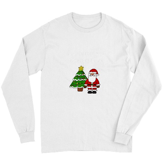 I AM MY HUSBANDS CHRISTMAS HABIBI FESTIVE SANTA ARABIC Long Sleeves