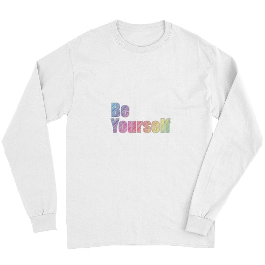 Be Yourself Scribble Long Sleeves