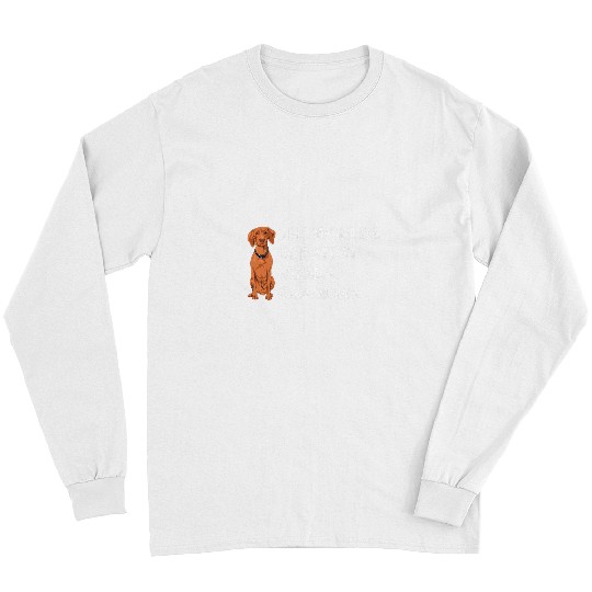 Dog Vizsla Womens Vizsla Dog Quote for your Vizsla Grandma Long Sleeves