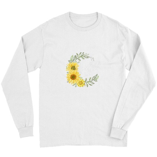 Happy Eid Alfitr Mubarak Ramadan Kareem Sunflower for Muslim Long Sleeves