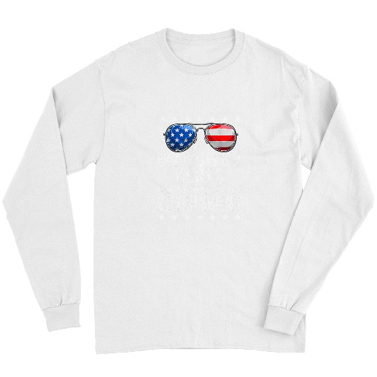 My tummy Hurts And Im Mad At Government USA Flag Sunglasses Long Sleeves