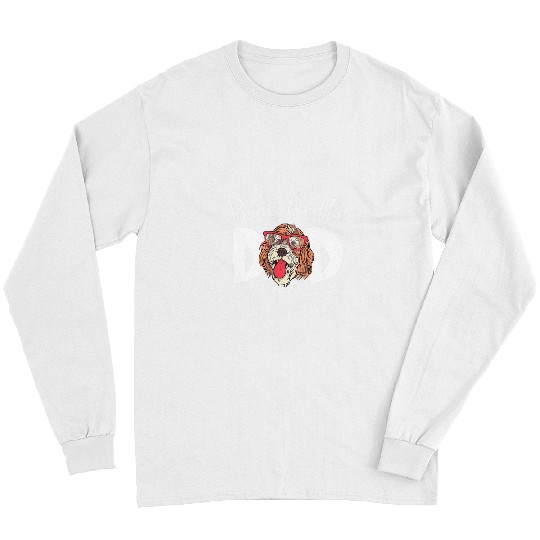 Beautiful Bernedoodle mom dad gift Long Sleeves