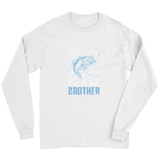 Fishing Reel Cool Big BrotherSiblings239 Fisher Hook Fisher Long Sleeves