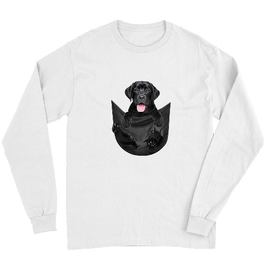 Labrador Lab Dog Labrador In Your Pocket Dogs Tee 3 Long Sleeves