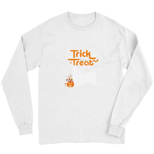 Dog Havanese Trick Or Treat Havanese Dog Halloween Costume Long Sleeves