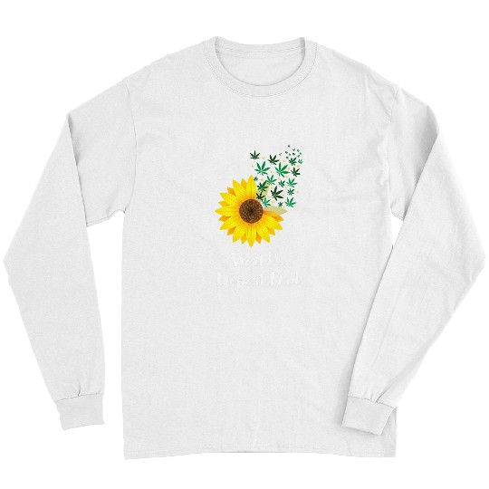 Funny Worlds Dad Cool Sunflower Long Sleeves