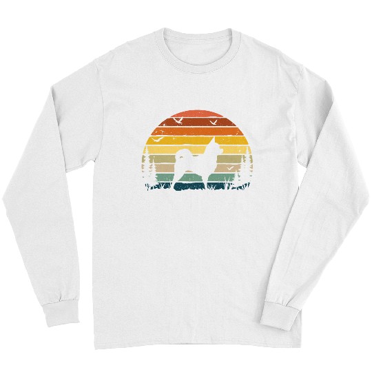 Chi Chi vintages Retro Mom Dad Dog Long Sleeves