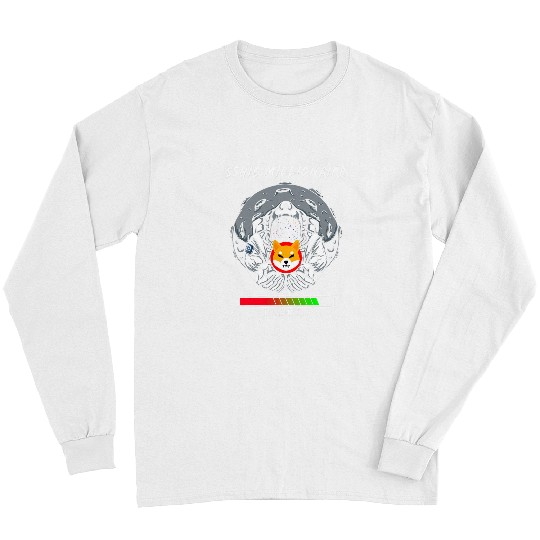 Dog Shiba Inu Coin The Millionaire Loading Token Coin Shiba Inu Long Sleeves