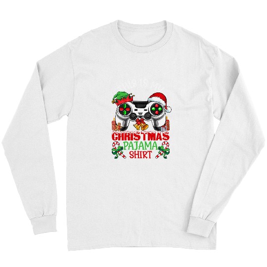 Game This Is My Christmas Pajama Video Game xmass 68 Long Sleeves