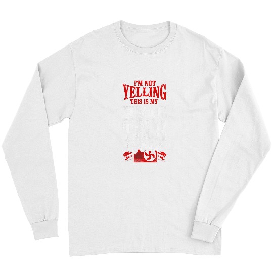 HVAC Technician Tech vintages Im Not Yelling This Is My Hvac Long Sleeves