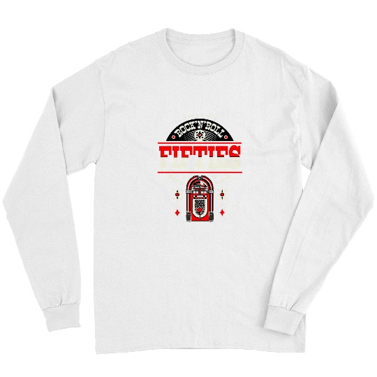 Sock Hop Retro 1950s Rockabilly Men Women Doo Wop Fifties Long Sleeves