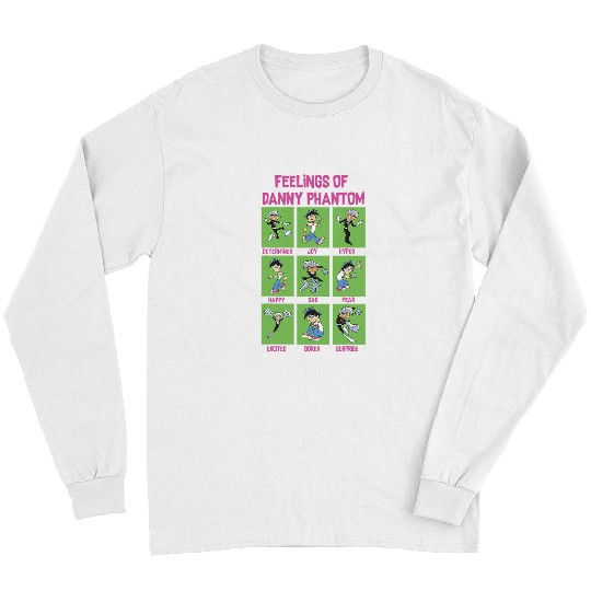 Danny Phantom The Feelings Of Danny Phantom Portrait Grid Long Sleeves