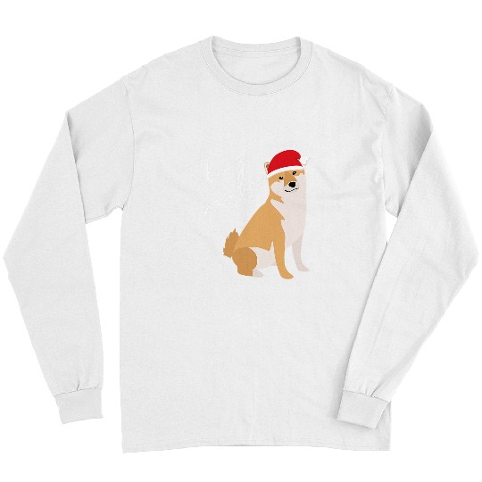 Dog Shiba Inu Mom Christmas Long Sleeves