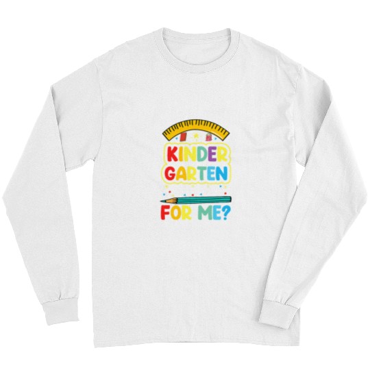Unforgettable Kindergarten Moments Motive for a student 23 Long Sleeves