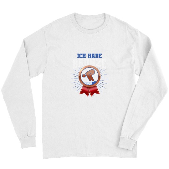 Swimming Pool badge bronze float 1 Long Sleeves