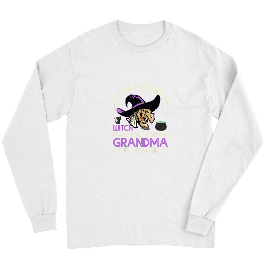 Im The Grandma Witch Halloween Costume 15 Long Sleeves