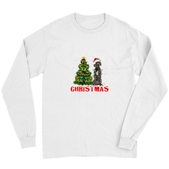 Dog Great Dane This is my Christmas Pajama Great Dane xmass Dog Lover Long Sleeves