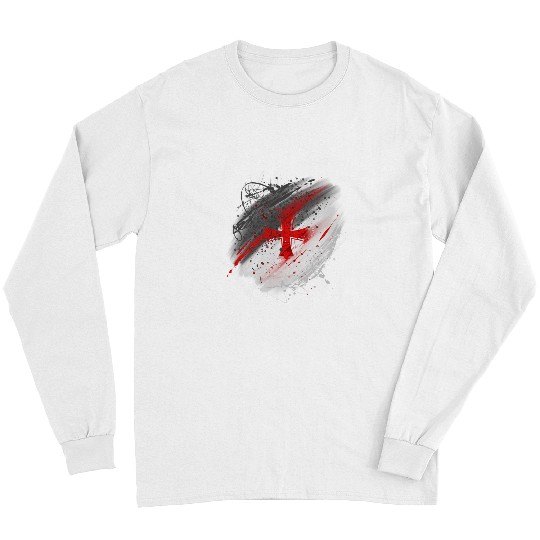 Christians Knights Templar History Gift 1 Long Sleeves