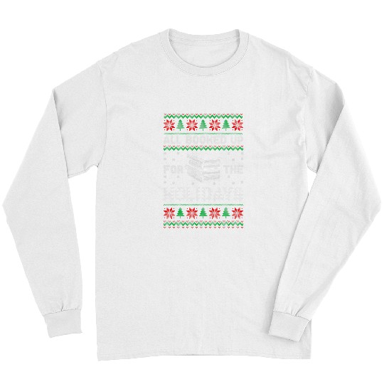 Reading Book All Booked Up For The Holidays Christmas Book Reading Lover 1 Reader Long Sleeves