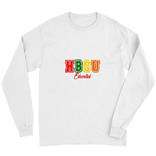 HBCU Educated Alumni Apparel For Men Women Kids Long Sleeves