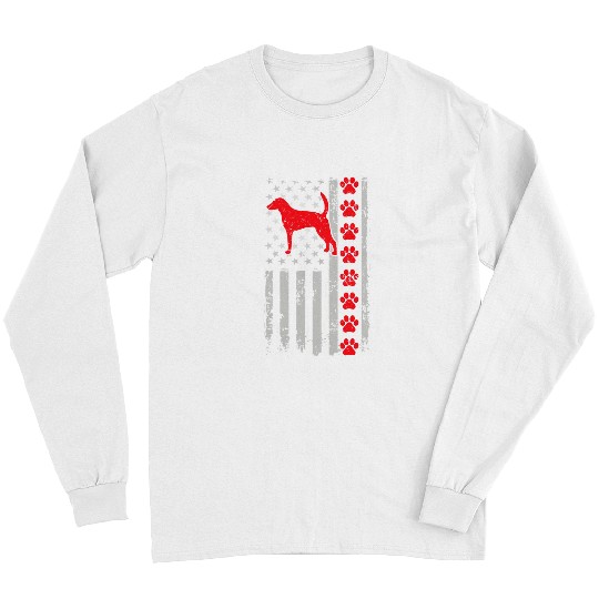 Fireman Firefighter bests Firefighter FOXHOUND Mom Dad Ever US Flag Dog Paws Firemen Long Sleeves