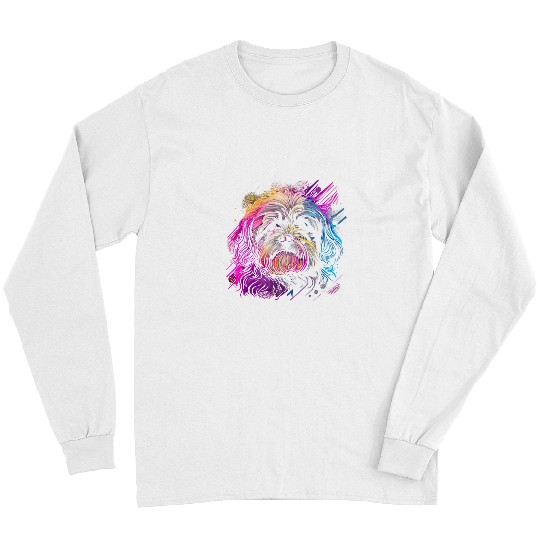 Dog Havanese Bolonka Zwetna Shih Tzu Lhasa Apso Long Sleeves