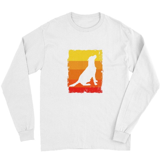 Labrador Lab Dog Black Yellow Chocolate Lab vintages Labrador Men Women Kids 3 Long Sleeves