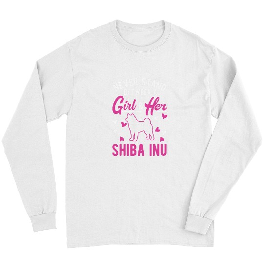 Dog Shiba Inu Girl Long Sleeves