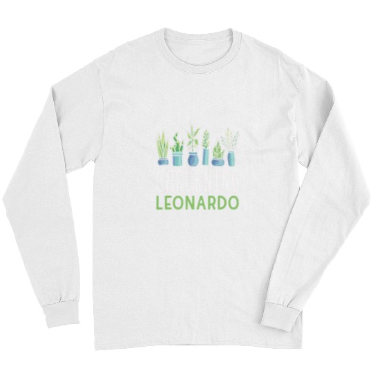Gardening Leonardo Name Garden Gardener Plant Long Sleeves