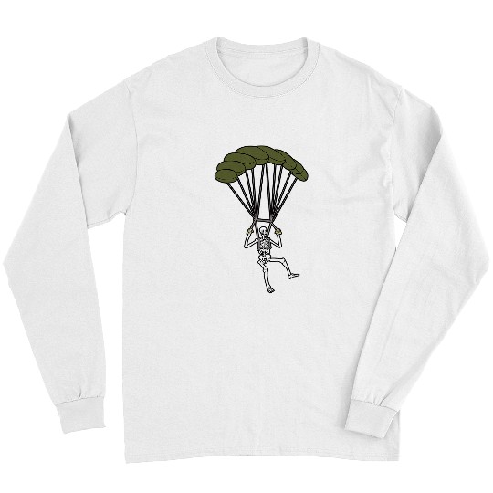 Skeletons Skulls Parachuting Halloween Costume Skydiving Suits Gear Skull Long Sleeves