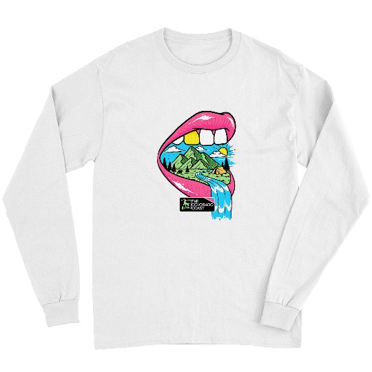 Big Mouth 2Pop Art Mountain Adventure Long Sleeves