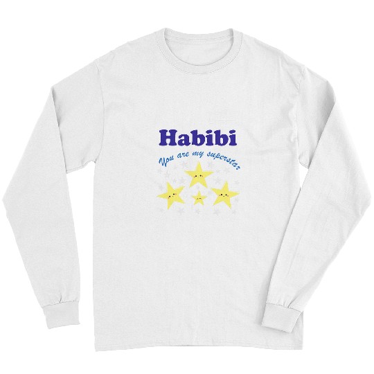 Habibi you are my superstar Arabic Long Sleeves
