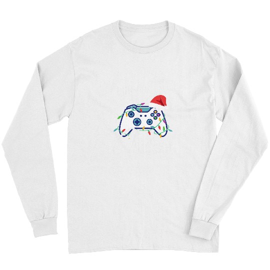 Game This is My Christmas Pajama Santa Hat Gamer Video Game 206 Long Sleeves