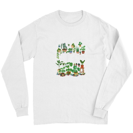 Green Witch Funny Plant Mom Lady Gardening Gardener Garden Long Sleeves