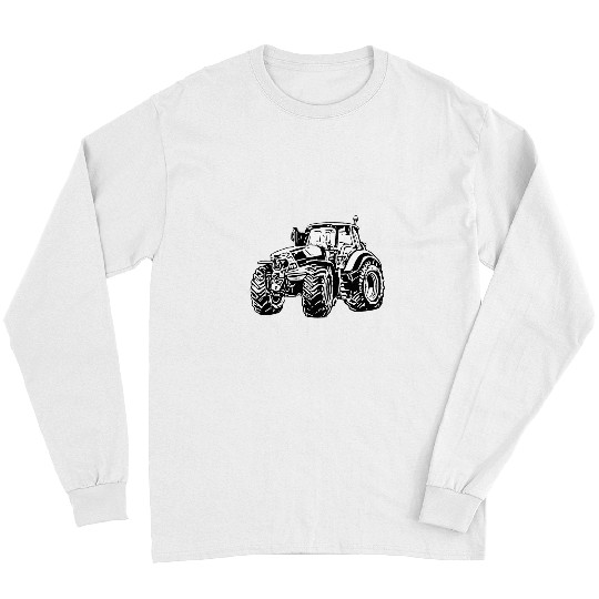 Tractor driving Deutz Tractor Laster Trekker Deutz Agriculture Farm Village 23 Long Sleeves