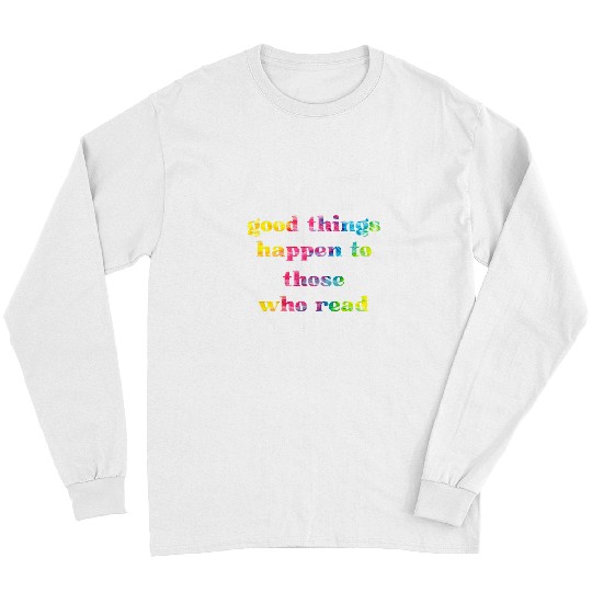 Reading Book Tops for Reading Teacher Student Librarian Book Lover Reader Long Sleeves