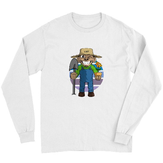 Gardener Monkey Garden Hobby Gardener Long Sleeves