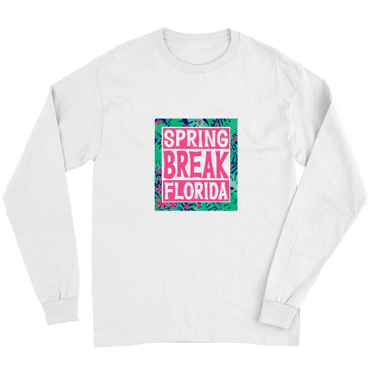 Spring Break Senior Class Student School Trip Florida Beach Long Sleeves