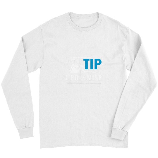 Just The Tip I Promise Funny Billiards Cue Sport Billiard Long Sleeves
