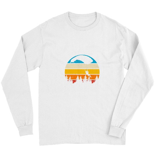 Skydiving Gift Parachuting Skydiver vintages Skydiving Gift Retro Long Sleeves