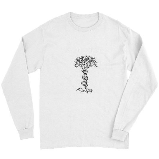 Botanists gardeners and biologists plants DNA as a tree Long Sleeves