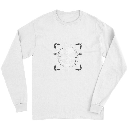 Spooky Month Appreciation Society October Forever Halloween Long Sleeves
